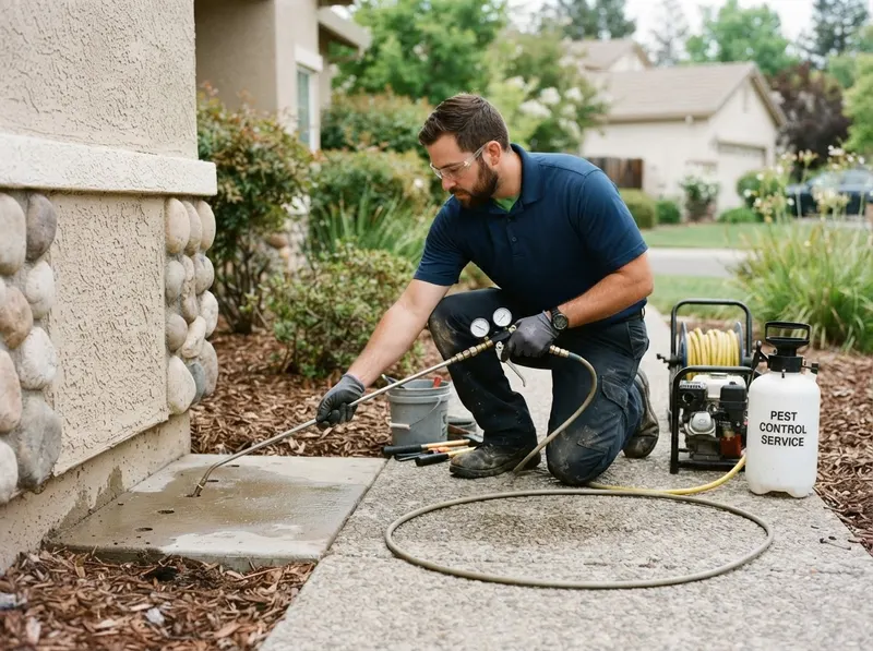 Subterranean Termite Barrier Defense in Roseville, CA
